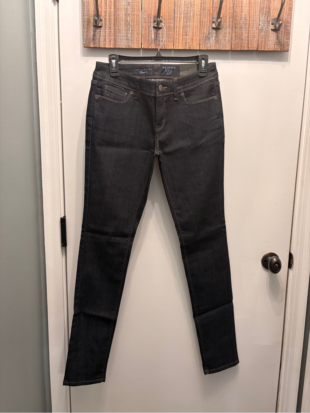 The Limited Dark Blue Skinny Jeans